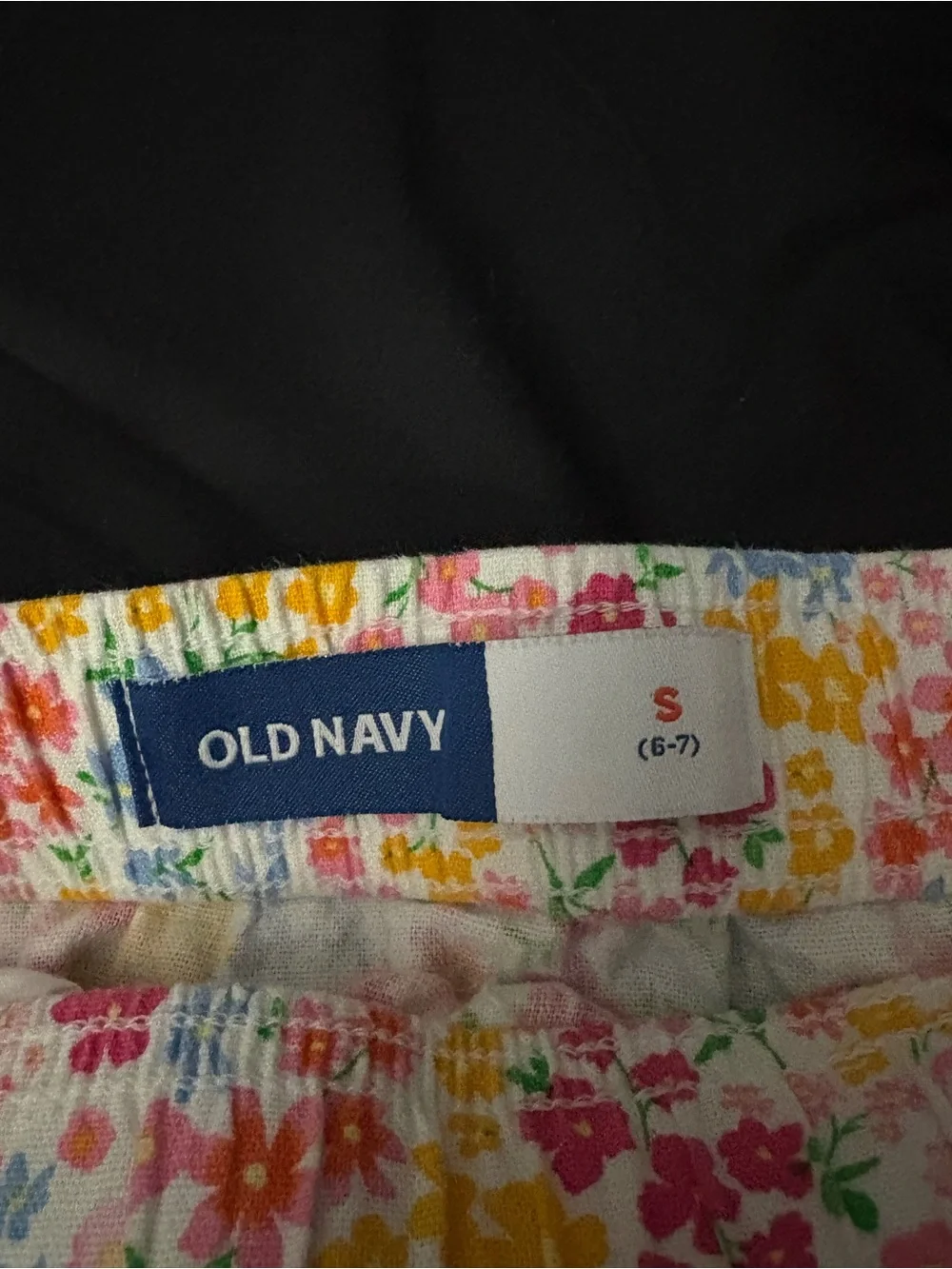 Old Navy Floral Elastic-Waist Mini skirt